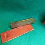 mini spirit level,pochet level brass antique old brass collectors piece Image 5
