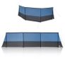 Wind Shield Privacy & Sun Protection Crossbars 600x140 cm Camping Beach Garden Image 2