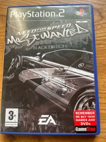 ps2 Need for Speed Black Edition Most W anted