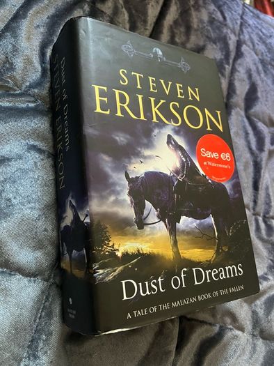 Steven Erikson Dust of Dreams 1st Edition Hardback Book in Dust Jacket A Tale of the Malazan Empire