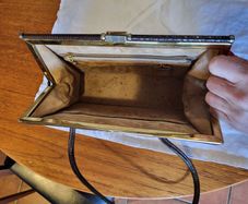 1950s stle handbag. Made in England