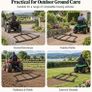 6ft Tow Behind Drag Harrow for ATV Tractor and Driveway Levelling Image 4