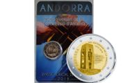 Andorra 2 Euro Base Metals Brilliant Uncirculated Coin 2018 - 25th Anniversary of the Constitution of Andorra - Commemorative 2 euro coins