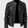 Mens Vintage Leather Jacket  Size M Unworn 45Euro Image 4