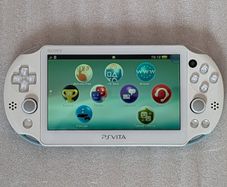 Sony PlayStation PS Vita Slim : White & Light Blue