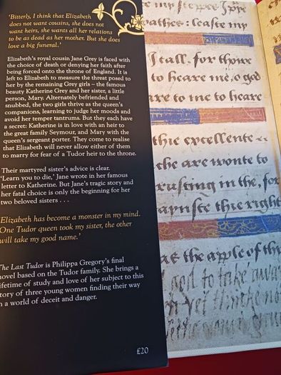 Philippa Gregory/ The Last Tudor/ 2017