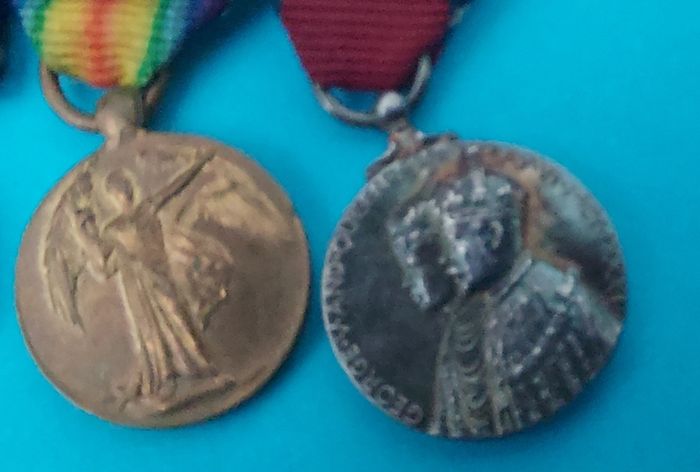 World War 1 Group of MINATURE Medals