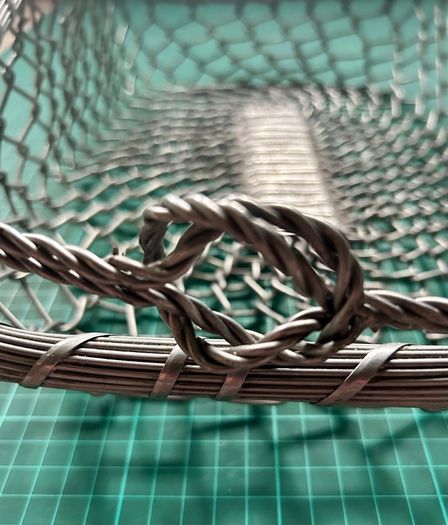 Metal Silver Basket