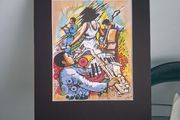 New Music Signed Print by Tesfaye Nefusse