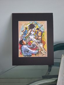 New Music Signed Print by Tesfaye Nefusse