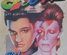 Elvis and David Bowie Vintage Magazine Story of Pop