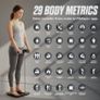 Phoenix Fitness Smart Body Composition Scale Bluetooth Digital BMI & Body Fat Analyzer with 29 Metrics USB-C Image 9