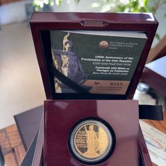 Irish Gold Proof commemorative coins