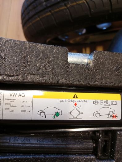 VW space saver wheel