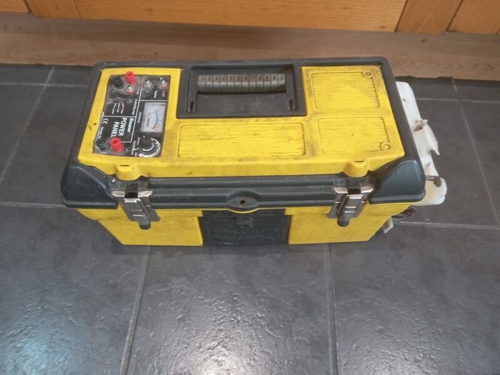 toolbox and tools
