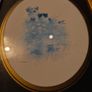 GIORDANO Print Dog Cat Oval Wooden frame Vintage Wall hanging Image 4