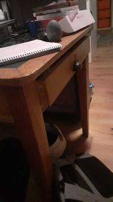 Victorian teachers office desk