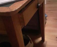 Victorian teachers office desk