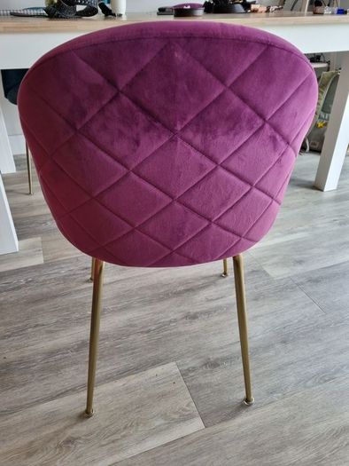 Purple Velvet Dining Chairs