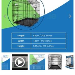 Medium sized dog crate