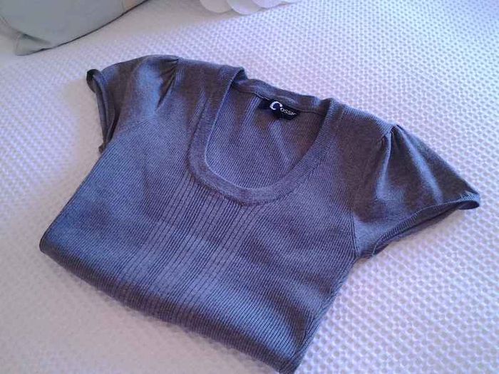 Grey Gossip Top - Size 8