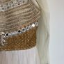 Stunning Indian Beaded Gown size 10-12 Image 4