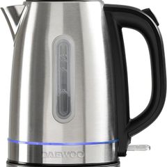 3KW Rapid Boil Kettle, Large 1.7L Capacity, Auto Shut off, 360 Swivel Base- Stainless Steel