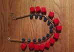 Red And Blue Necklace