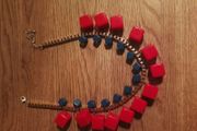 Red And Blue Necklace