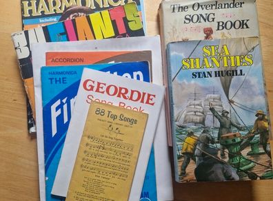 Selection of Sheet Music and Song books