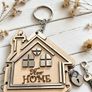 Personalised New Home Keyring, Housewarming Gift, New Home Gift Image 6