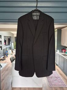 Mens Pin Stripe Suit
