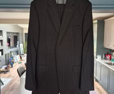 Mens Pin Stripe Suit