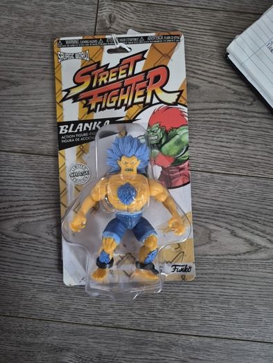 savage world street fighter figs,ryu and blanka chase version