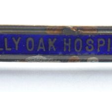 Vintage Selly Oak Hospital,Sterling Silver Badge