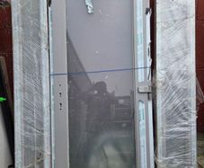 PVC front door brand new