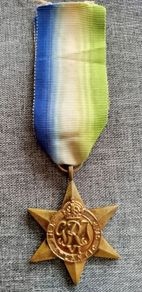 Original WWII Atlantic Star Medal - Battle of the Atlantic