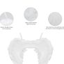 Angel Wings White Feather with Halo and Magic Wand Image 5