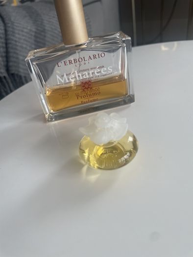 Used Meharees perfume by LErbolario Italy and Unused Nina Ricci Travel Size