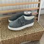 shoes lost ink grey Velcro flatform trainer style shoe size 40 Image 10