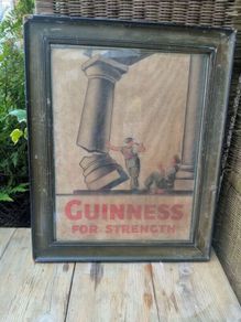 Guinness, advertising print, John Gilroy