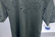 beautiful top, khaky, warehouse size 12 brand new