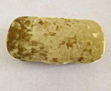 Glasses Case Velvet Yellow