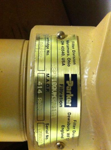 Hydraulic filter housing  (Parker Hydraulics)