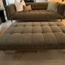 3.5 seater sofa + footstool Image 5