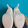Brand New in original box BELLUCCI Ivory/white peep-toe shoes - size IE 3 / EU 36 Image 3