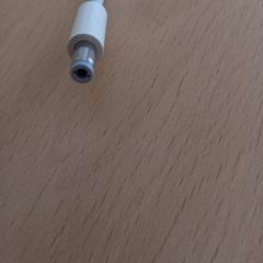 Apple power adapter with barrel connector