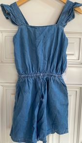 Denim playsuit