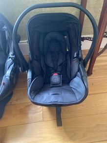 Kiddy Evoluna lie flat in car isofix car seat