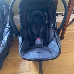 Kiddy Evoluna lie flat in car isofix car seat